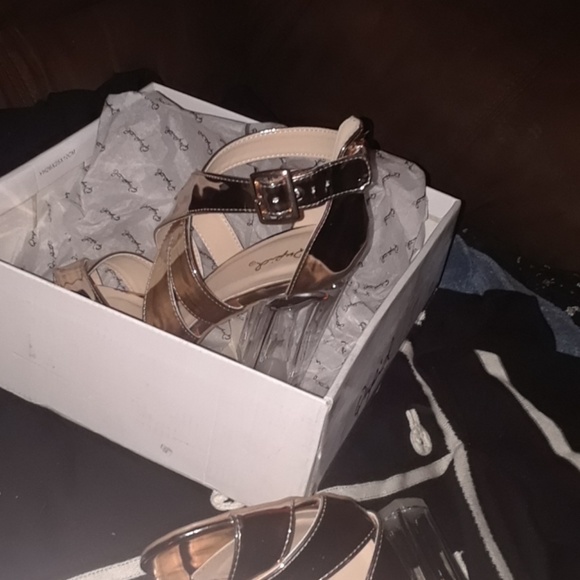 New Platform heels - Rose Gold Shiny - Picture 6 of 8